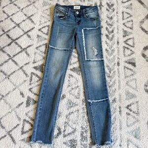 Hudson Skinny Distressed Jeans